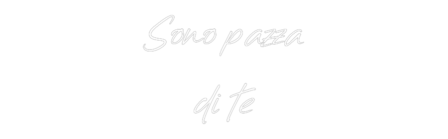 INSEGNA LED PERSONALIZZATA Sono pazza
d...