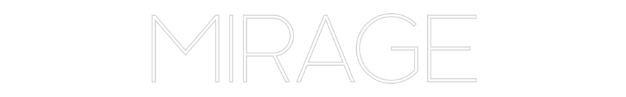 INSEGNA LED PERSONALIZZATA MIRAGE