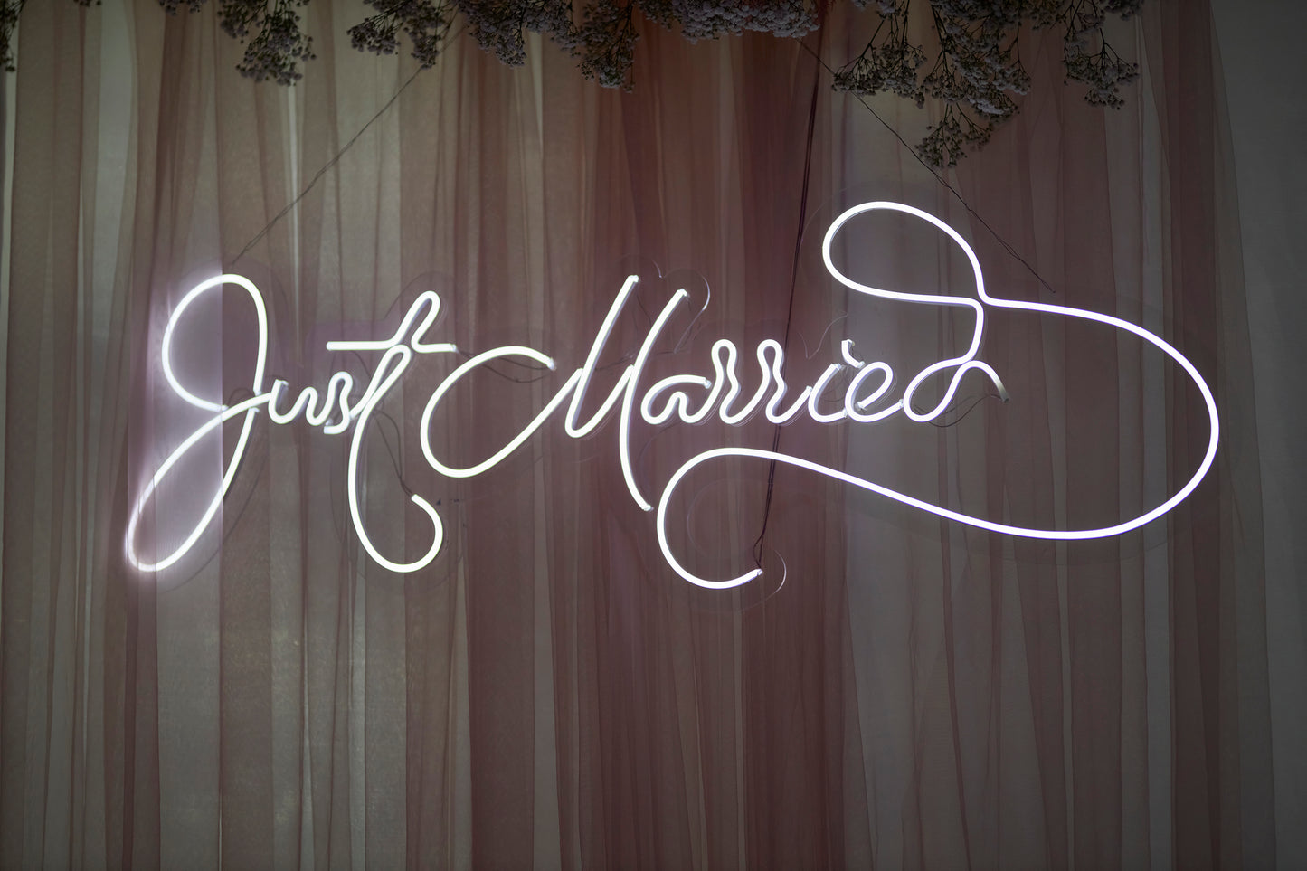 Just Married LED