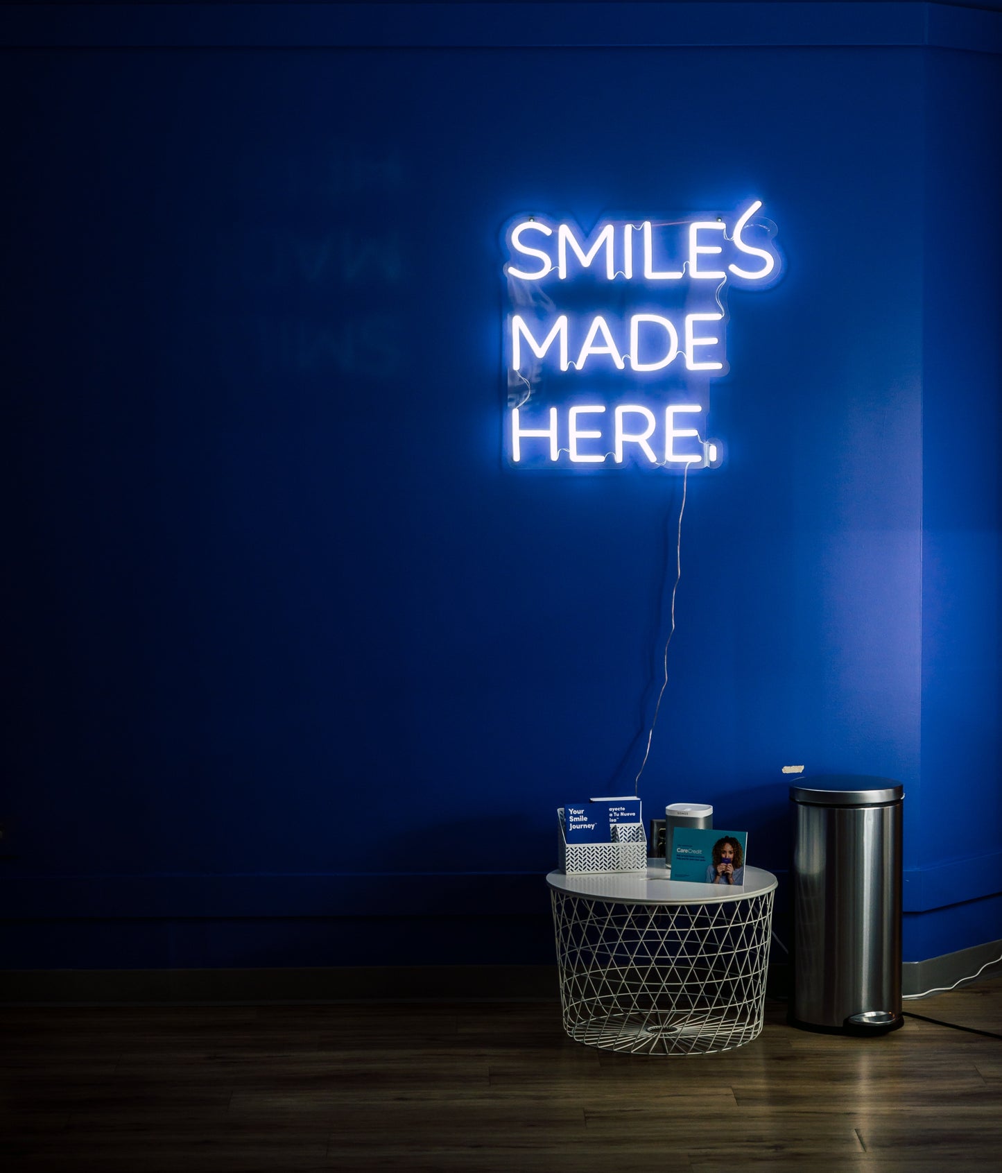 Smiles made here LED