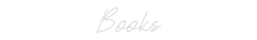 INSEGNA LED PERSONALIZZATA Books