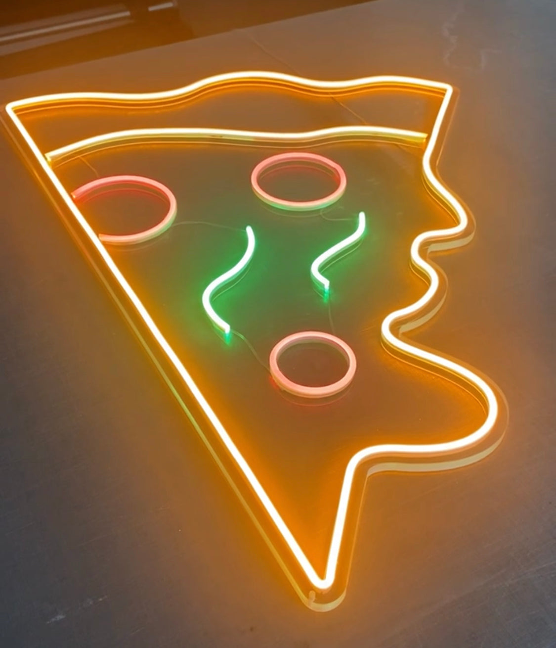 Pizza a LED