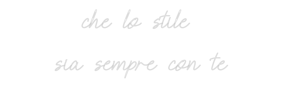 INSEGNA LED PERSONALIZZATA che lo stile ...