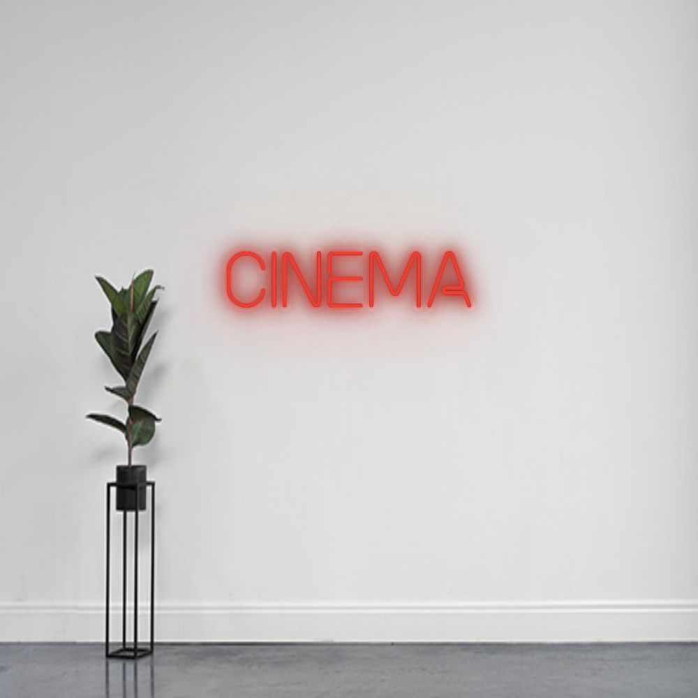 INSEGNA LED PERSONALIZZATA Cinema