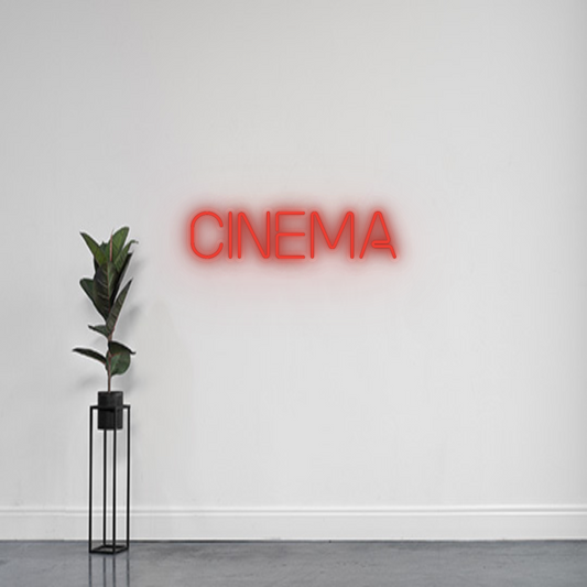 INSEGNA LED PERSONALIZZATA Cinema