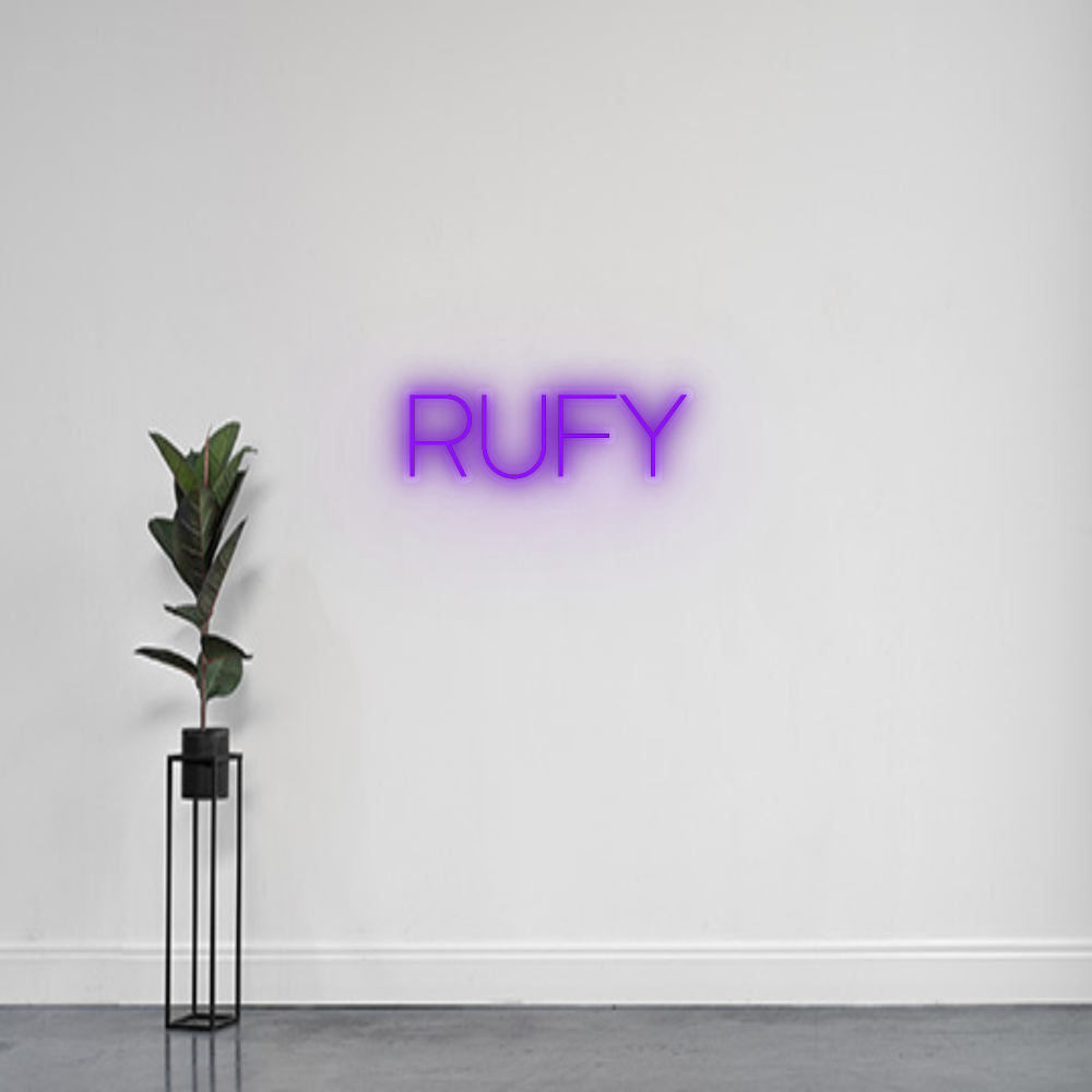 INSEGNA LED PERSONALIZZATA RUFY