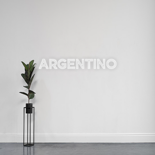 INSEGNA LED PERSONALIZZATA ARGENTINO